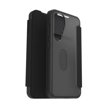OtterBox React Folio Case for Samsung Galaxy S25 - Black Crystal